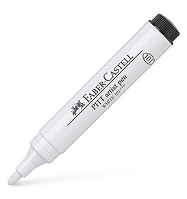 Pitt Artist Pen, 2.5mm Tip, White